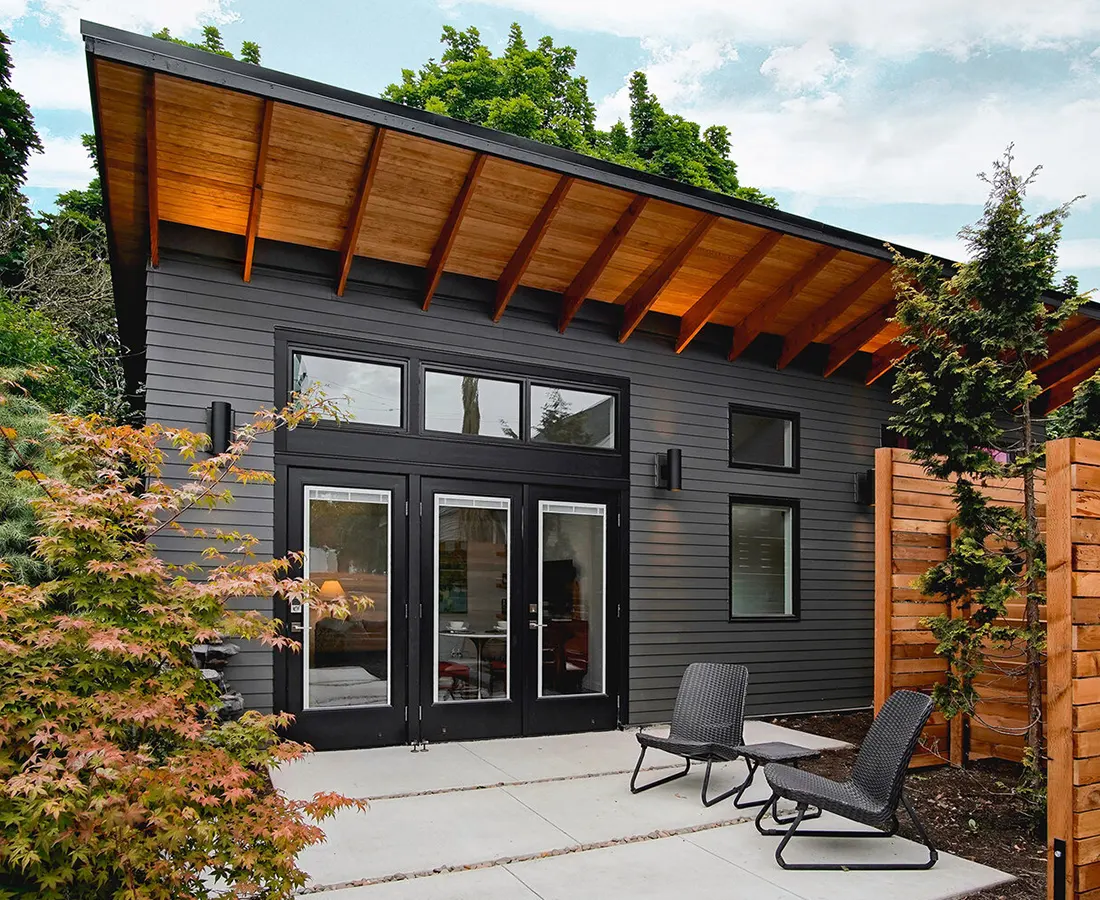 ADU Construction 	Build an ADU that's more than an extension – it's an exciting investment. These spaces, full of welcome and charm, not only elevate your living experience but also boost your property's value.
